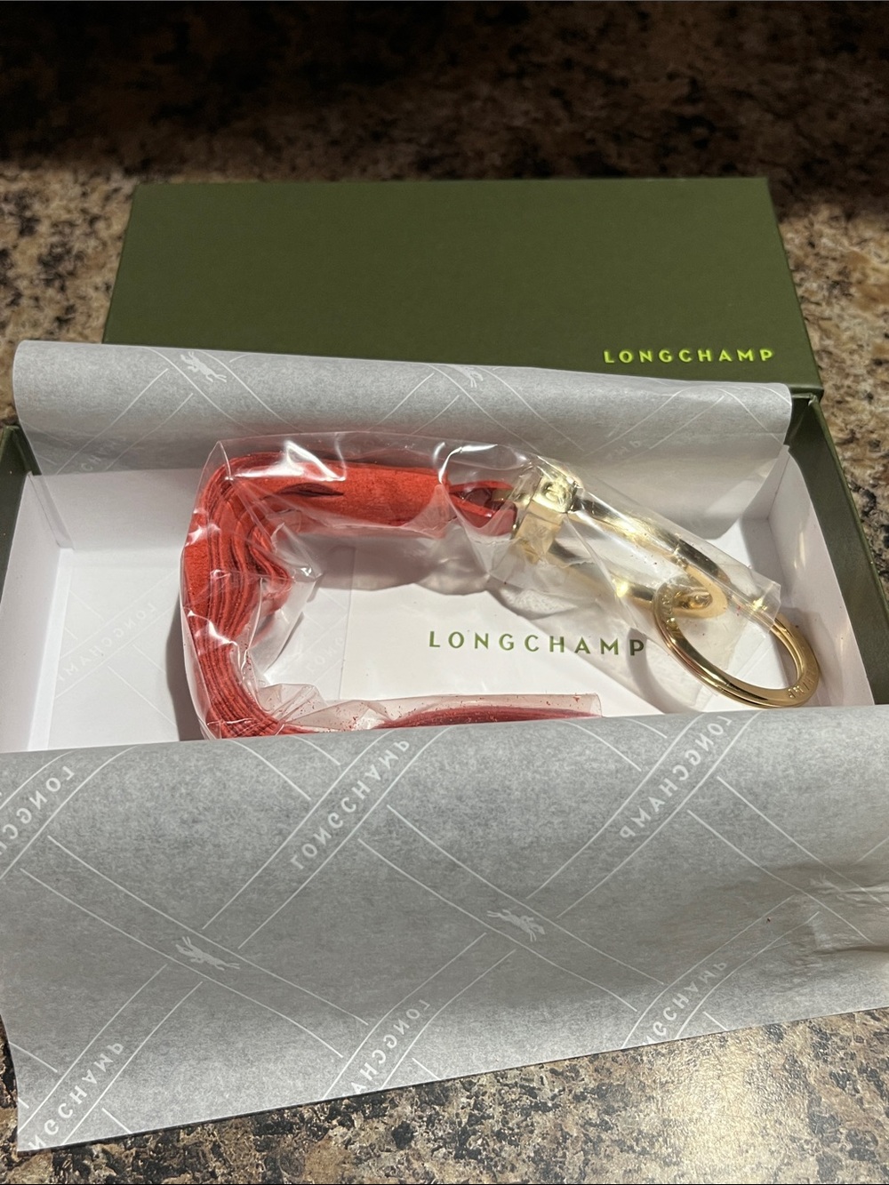 Longchamp Tassel Key Ring - Picture 3 of 6